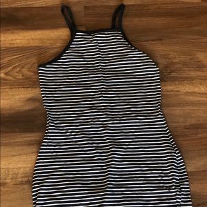 Express Black and White Mini Dress: Size Medium